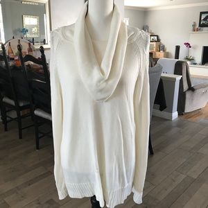 Belldini Cow Neck Long Sweater